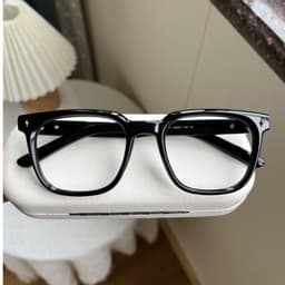 Gọng kính cận thời trang nam nữ ANDU dáng vuông chống tia UV chất liệu nhựa cao cấp - 91AD38 6