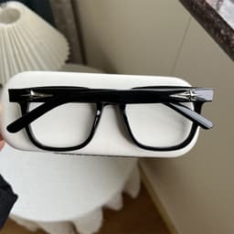 Gọng kính cận thời trang nam nữ ANDU dáng vuông chống tia UV chất liệu nhựa cao cấp - 91AD38 7