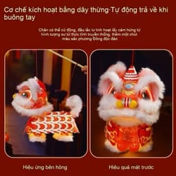 Đèn Trung Thu. Đèn Lồng Múa Lân Phát Sáng Tự Lắp Giáp Hot Trend 2026 Đồ Chơi Trung Thu Và Tết Cho Bé 2
