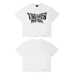 Full Set Tee x Short THEMESWEAR In Bạc Chất Dày Dặn 3