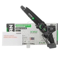 Máy Cưa Xích Lam 10INCH Dùng Pin HUKAN G2-CX10ih, Có Tra Nhớt Tự Động - Động Cơ Không Chổi Than 2