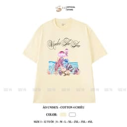 SALE 50%] Tổng hợp giảm giá Áo thun bé trai, bé gái ISEE VN chất cotton 4c premium thấm hút, chất vải dày dặn sale 23 3