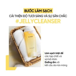 Sữa Rửa Mặt Dạng Gel OHUI Miracle Toning Jelly Cleanser 180ml 2
