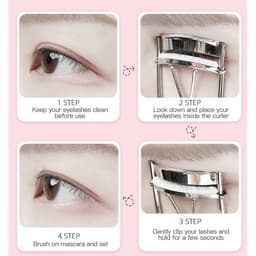 MAANGE Kẹp bấm lông mi cho hàng mi cong dài lâu inox chống gỉ 3008 6