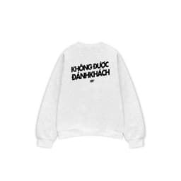Áo Sweater KHÔNG ĐƯỢC ĐÁNH KHÁCH Áo Sweatshirt REDLABEL Nỉ Oversize Nam Nữ SWT52 9