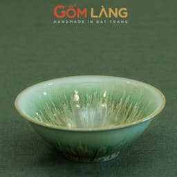 Các Dáng Tô Men Uyên Lam Gốm Bát Tràng Cao Cấp Đựng Canh, Salad, Mì, Bún Gốm Làng Ceramic Art 2