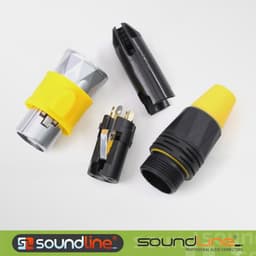 Jack rắc canon, xlr hàn dây, chống nước chuẩn IP65. ( Giá 1 Cái ) 4