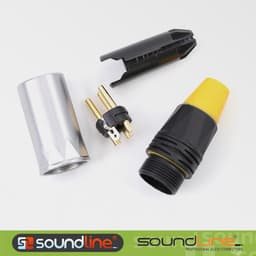 Jack rắc canon, xlr hàn dây, chống nước chuẩn IP65. ( Giá 1 Cái ) 5