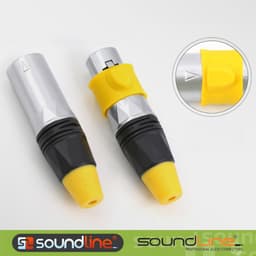 Jack rắc canon, xlr hàn dây, chống nước chuẩn IP65. ( Giá 1 Cái ) 2