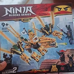[ Có Sẵn ] Đồ chơi mô hình xếp hình nhân vật Set rồng vàng huyền thoại của Lloyd Legacy - 171pcs 2