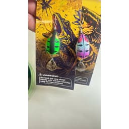 Combo 2 Mồi Lure Lưỡi Titan Tặng 3 Khóa Lọt Khoen – Mồi Câu Cá Săn Mồi Hiệu Quả 7