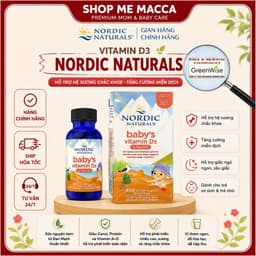 [nhập khẩu] Thực phẩm bảo vệ sức khoẻ Nordic Naturals Baby’s vitamin D3 - D3 thuần 1