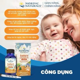[nhập khẩu] Thực phẩm bảo vệ sức khoẻ Nordic Naturals Baby’s vitamin D3 - D3 thuần 2