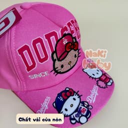(SIZE 4-8 TUỔI) Nón lưỡi trai, mũ kết cho bé gái, nhiều họa tiết cho các mom lựa chọn 8