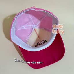 (SIZE 4-8 TUỔI) Nón lưỡi trai, mũ kết cho bé gái, nhiều họa tiết cho các mom lựa chọn 9