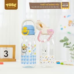 [ TOBE ] Bình Uống Nước Ống Hút 750ml Chính Hãng To Bé 2