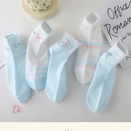 Sét 10 Đôi Tất Vớ Cho Bé Họa Tiết Hoạt Hình dễ thương cho bé trai bé gái -Tất Cotton Cổ Cao Cho Bé 3