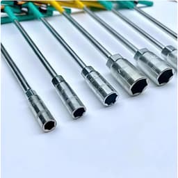 Cần chữ T, Tay vặn khẩu chữ T bọc nhựa vặn đai ốc,Êcu, Lục giác từ T8 đến T19 Thép loại 1 3