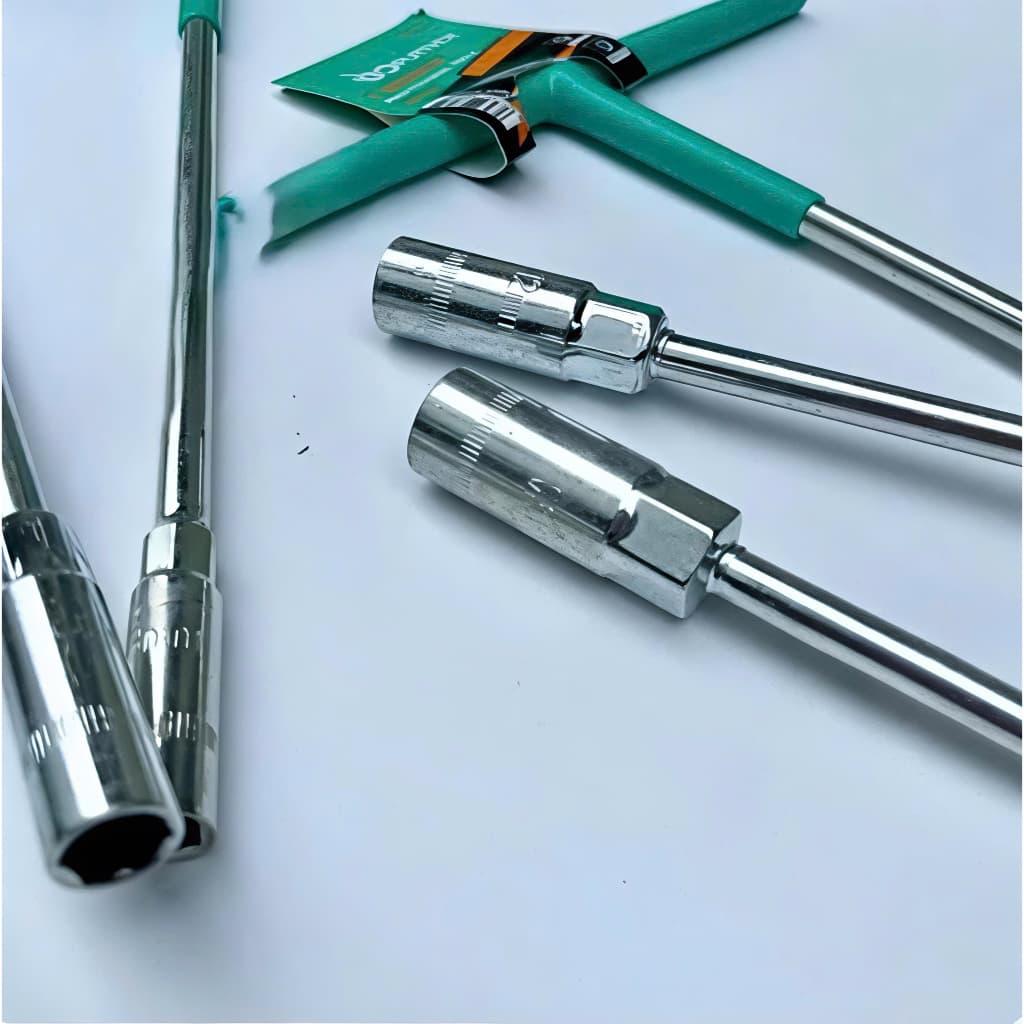 Cần chữ T, Tay vặn khẩu chữ T bọc nhựa vặn đai ốc,Êcu, Lục giác từ T8 đến T19 Thép loại 1