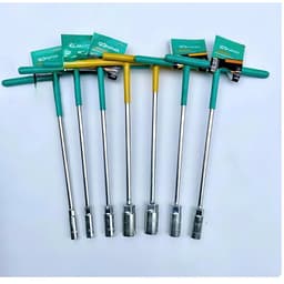Cần chữ T, Tay vặn khẩu chữ T bọc nhựa vặn đai ốc,Êcu, Lục giác từ T8 đến T19 Thép loại 1 4