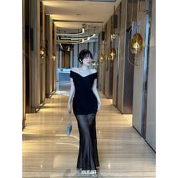 VÁY BODY ĐEN TRỄ VAI DỰ TIỆC 4