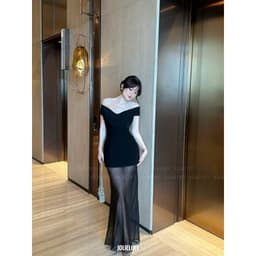 VÁY BODY ĐEN TRỄ VAI DỰ TIỆC 5