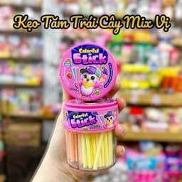 Khay 6 hộp kẹo tăm lạnh miix vị trái cây thơm ngon cho bé, kẹo tăm lạnh stick siêu nhiều siêu hot 2