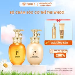 Bộ Sữa Tắm Và Dưỡng Thể The History Of Whoo Whoo Spa Body 2pcs Special Set 4 Sản Phẩm 1