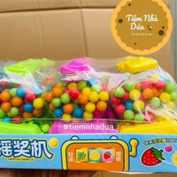 Sỉ Khay 20c máy bắn kẹo hàng 5k mix nhiều vị trái cây, đồ chơi kèm kẹo siêu hot cho bé 4