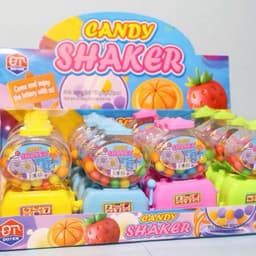 Sỉ Khay 20c máy bắn kẹo hàng 5k mix nhiều vị trái cây, đồ chơi kèm kẹo siêu hot cho bé 5