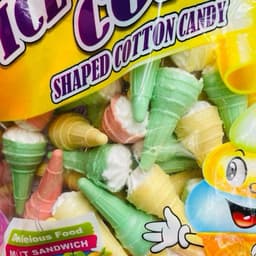 Gói 208gr kẹo bông ốc quế massmallow có nhân, kẹo ốc quế dẻo có nhân kem siêu ngon 2