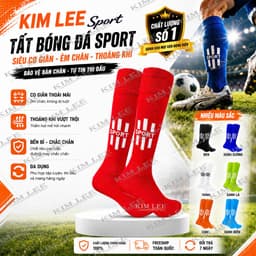 Tất Đá Bóng Dài Sport - Tất bóng đá dài siêu dày dặn - Co Dãn Tốt - Màu Sắc Nổi Bật 1