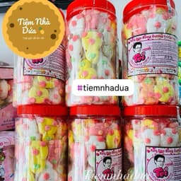 Lọ 50 xiên kẹo bông bọc đường Trí Candy hàng Việt Nam (giao mẫu ngẫu nhiên) 3