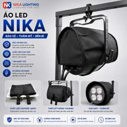 Áo mưa bảo vệ đèn Beam PAR LED Katana dùng cho đèn sân khấu chống bụi, hạn chế trầy xước,áo mưa đèn 2
