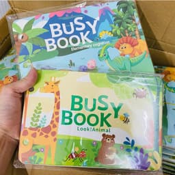 Học liệu bóc dán Montessori cho trẻ từ 3 tuổi, sách giáo dục cho trẻ nhỏ, sách tĩnh lặng - Việt Tú Edu 6