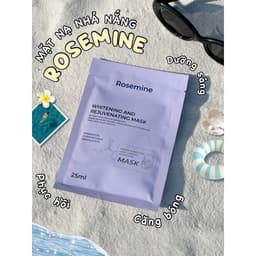 Mặt nạ Rosemine whitening and rejuvenating mask ( Set 10 miếng) 2