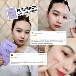 Mặt nạ Rosemine whitening and rejuvenating mask ( Set 10 miếng) 4