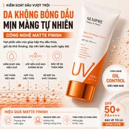 Kem Chống Nắng 5 In 1 GEO Sempre GEO LAMY SPF50+ PA++++ 100ML Nâng Tông Dưỡng Ẩm Làm Dịu Da Hàn Quốc 3