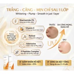 Kem Chống Nắng 5 In 1 GEO Sempre GEO LAMY SPF50+ PA++++ 100ML Nâng Tông Dưỡng Ẩm Làm Dịu Da Hàn Quốc 5