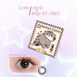 [LENS 1 NGÀY] 10 Chiếc Kính Áp Tròng Horien Có Màu 0 - 7 Độ, BST Nảy Sinh Nuông Chiều Gấu Trúc PANDA 5