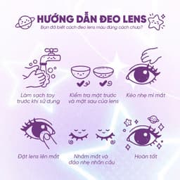 Horien Lens [LENS 1 NGÀY] 2 Chiếc Kính Áp Tròng Horien Có Màu 0 - 7 Độ, BST Nảy Sinh Nuông Chiều Cún Con DOG 5