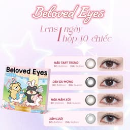 [LENS 1 NGÀY] 10 Chiếc Kính Áp Tròng Horien Có Màu 0 - 7 Độ, BST Nảy Sinh Nuông Chiều Cún Con DOG 3