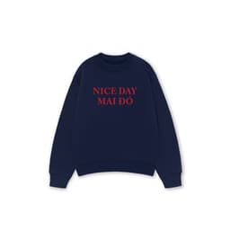 Áo Sweater NICE DAY MAI ĐÓ Áo Sweatshirt REDLABEL Nỉ Oversize Nam Nữ SWT62 4