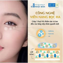 Kem Dưỡng Vùng Da Mắt Hada Labo Gokujyun Premium Hyaluronic Eye Cream 20g 3