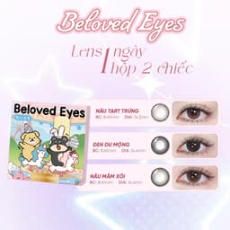 Horien Lens [LENS 1 NGÀY] 2 Chiếc Kính Áp Tròng Horien Có Màu 0 - 7 Độ, BST Nảy Sinh Nuông Chiều Cún Con DOG 3