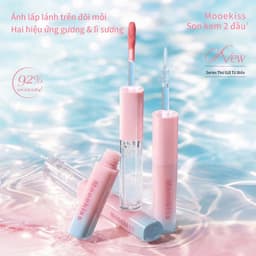 Son Mooekiss Mềm Mịn, Bóng Mỏng, Tint Nhung Lì, Dưỡng Ẩm, Không Khô Môi Và Lâu Trôi 3g-MP2K 2