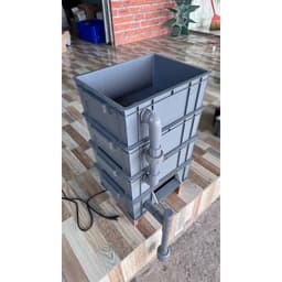 Bộ Baki giấu bơm 4 tầng 35x25x13 bộ lọc tràn trên cho ao cá cảnh-không gồm vật liệu lọc-không kèm bơm 7
