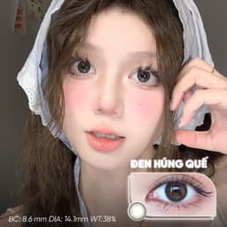 Horien Lens [LENS 6 THÁNG] 1 Chiếc Kính Áp Tròng Horien Có Màu 0 - 7 Độ, BST Vườn Hoa Đào Khoe Sắc MG 6