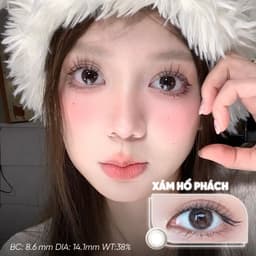 Horien Lens [LENS 6 THÁNG] 1 Chiếc Kính Áp Tròng Horien Có Màu 0 - 7 Độ, BST Vườn Hoa Đào Khoe Sắc MG 8