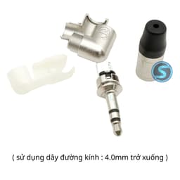 Jack rắc 3ly, 3.5mm NTP3RC ; NTP3RC-B  [CHÍNH HÃNG] Neutrik. 4